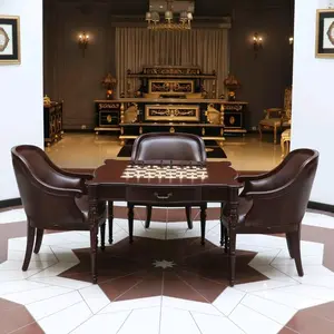 Chess Table with Chairs Set Chess Table with Chairs Set