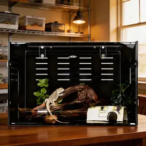MonsterBox 18"12"12" PVC Reptile Enclosure Antfarmterrarium