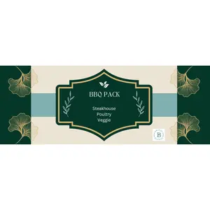 Breeze Blends BBQ Pack - 3 Pack of seasonings --Steakhouse, Poultry and Veggie Blends