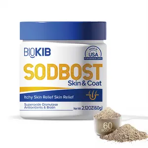 BIOKIB Seasonal Allergy & Itch Relief Supplements for Dogs-Vet-Reviewed, Premium-Quality Ingredients-Skin & Immune Support- -All Breeds & Ages-MADE IN USA Superior Alternative to Soft Chews | Mixable with Water & Food | Picky Dog Friendly