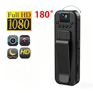 1080P Portable Mini Camera, Digital Video Recorder, Wearable Police Night Vision Camera, IR Micro Camera, Compact and Lightweight Design