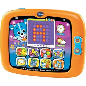 Light-Up Baby Touch Tablet, Orange