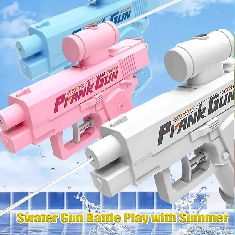 thumbnail image 2 of Prank Two-Way Water Gun – Squirt Gun That Sprays From Front And Back – White 2 of 3