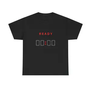 Ready 00:00 Digital Timer T‑Shirt