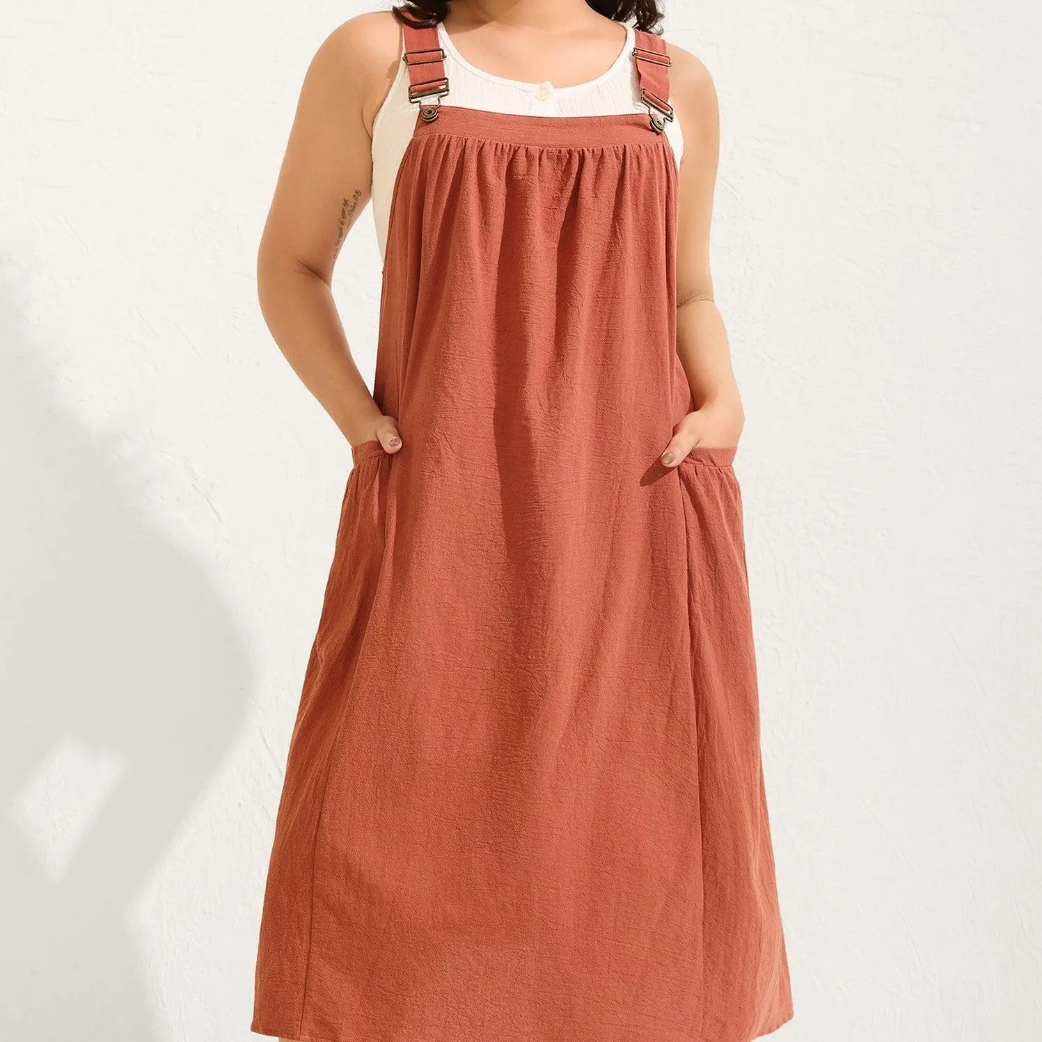cherry pinafore dress - TikTok Shop