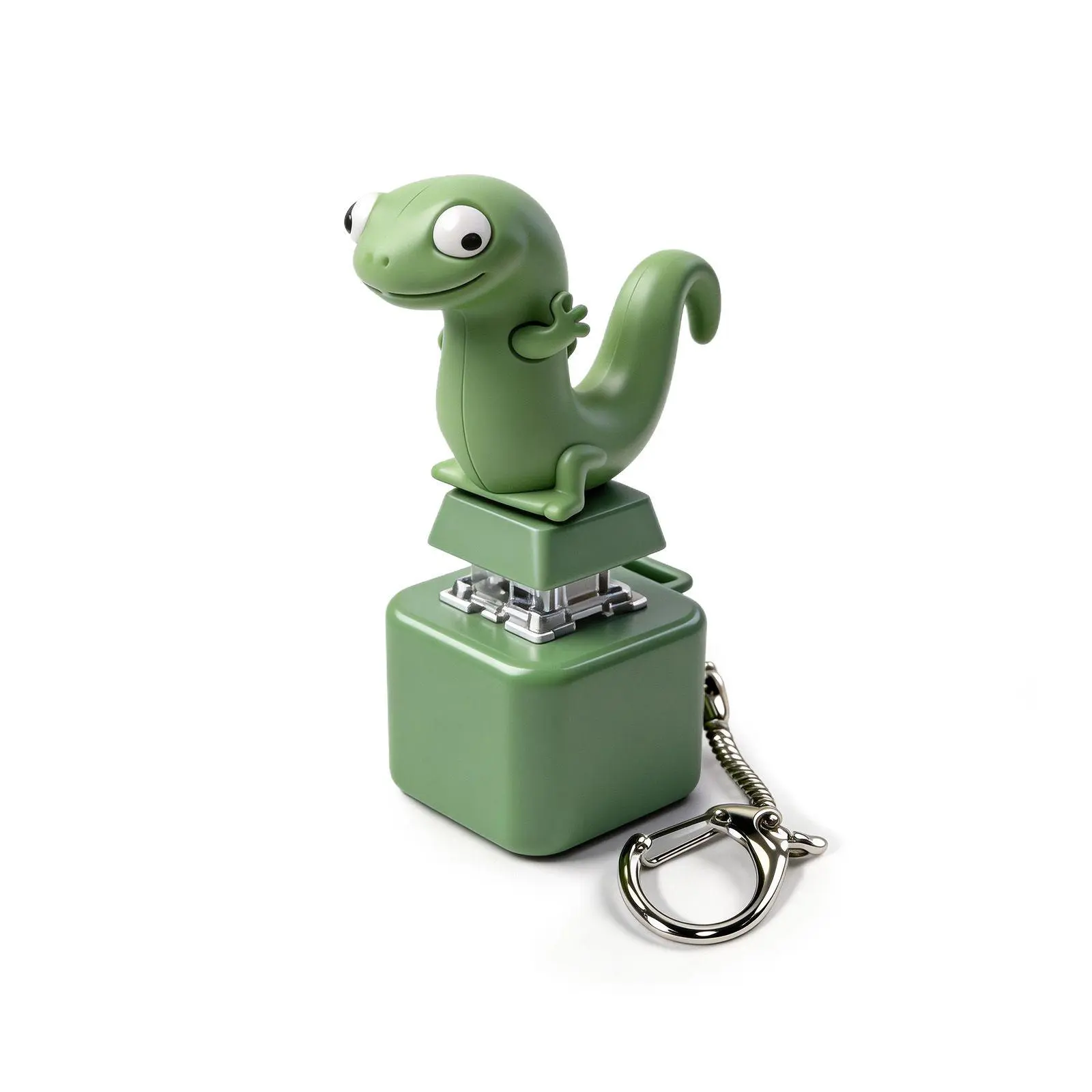Lizard, Frog,Duck Button Keychain – Color-Changing Sound | Perfect Gift for Adults Summer Vibes backtoschool
