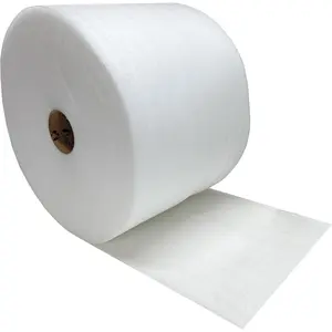 Foam Wrap Roll 320' x 12 Wide 1/16 Thick Cushion with 12 Perforation, White, FOAM11622512