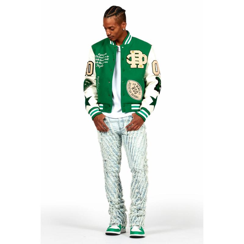 Balser Green Varsity Jacket