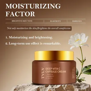 Deep Vita C Capsule Cream - Multi-Action Brightening, Deep Moisture & Elasticity Enhancement for Radiant, Silky Skin