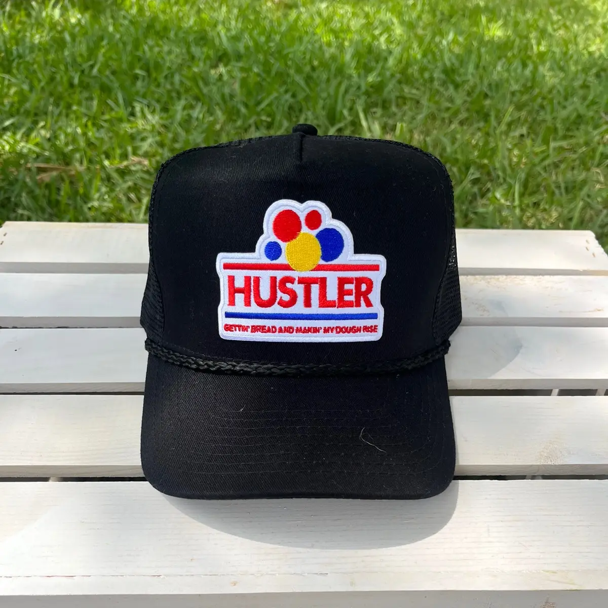 Hustler Black Rope Hat
