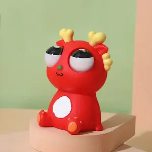 Popping Out Eyes Dragon Squeeze Toys Sensory Fidget Toys Stress Relief Anti-Anxiety for Kids Adult Children Autistic Squeeze Toy MOONBIFFY