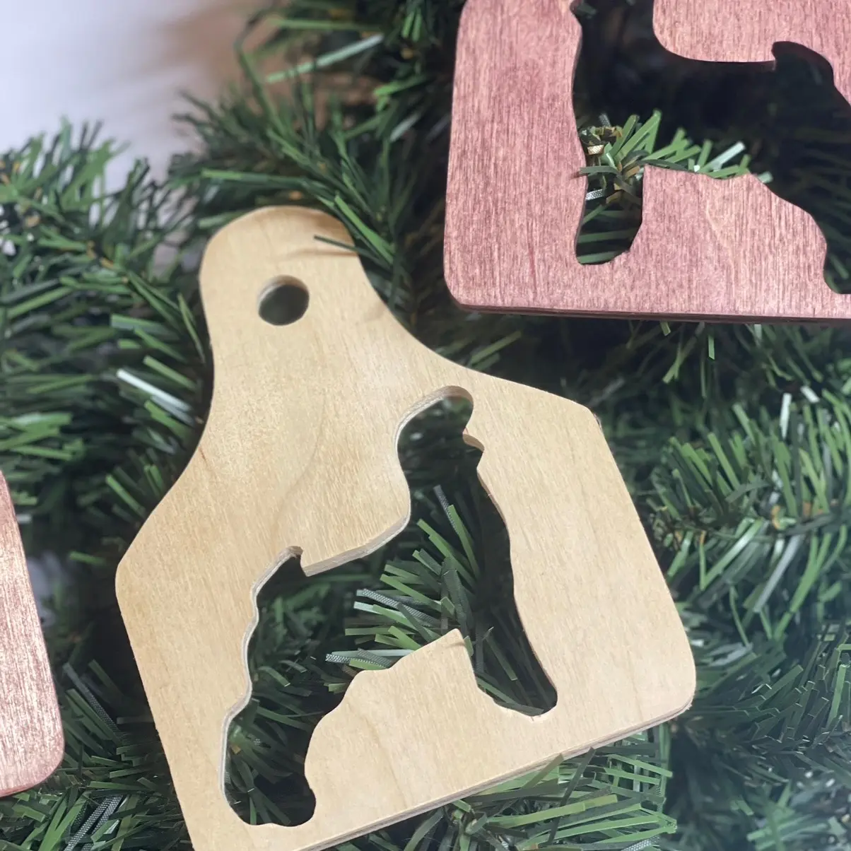 Goat Christmas ornament