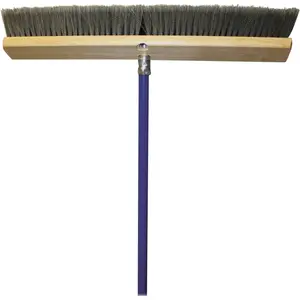 212 MAIN 24 in. Durable Industrial All-Purpose Metal Handle Sweeper - Gray, Home Care Supplies, Household Cleaning Tool