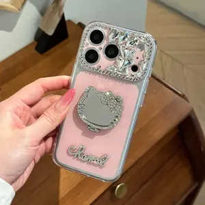 Mirror Stack Candy Shell Case For iPhone 17 16 15 14 Pro Max 13 – Cute Cartoon Design