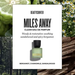 Discontinued BeautyCounter Miles Away Clean Beauty Perfume 1.7 Oz