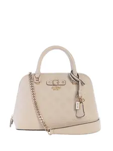GUESS Female Dita Debossed Peony Dome Satchel