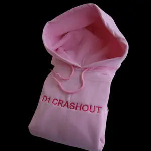 D1 CRASHOUT Embroidered Hoodie or Crewneck – Unisex Long Sleeve Sweatshirt