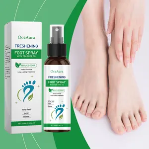 Natural Foot & Shoe Deodorizer Spray – Instant Odor Eliminator for Smelly Feet, Shoes & Socks | Tea Tree Foot Spray Controls Sweat & Relieves Itching | Lightweight, Travel-Friendly, Cooling Freshness for Daily Use repair heel