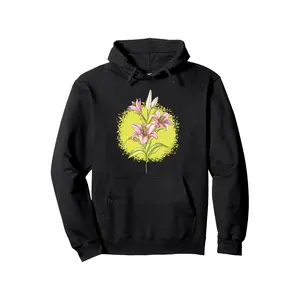 Men's Hoodies Men'S Hoodie Horticulture Stargazer Lily Gardening Center House Plant Pullover Hoodie