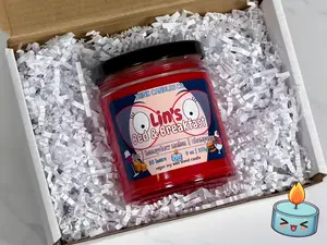 Lin's Bed & Breakfast Candle | Bob's Burgers Inspired Candle | Hand Poured Vegan Wax Blend Candle | 9 oz, 4 oz, 2 oz Snap Bar