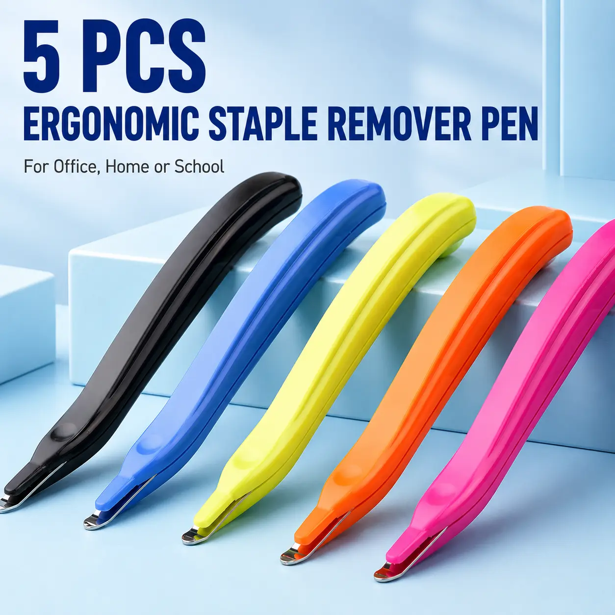 Ergonomic Staple Remover Pen - Effortlessly Remove Staples with Precision for Office, Home or School