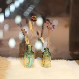 GEEE,BaarrK Reed Diffuser Set,Fruit Scent Clean Linen Ocean Mist&Sea Salt Lavender Eucalyptus Oil Reed Diffusers for Bedroom Living Room Office Aromatherapy Oil Reed Diffuser for Gift