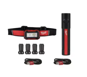 Milwaukee 2011R 500 lumens/2012R 450 lumens Rechargeable Everyday Carry Flashlight