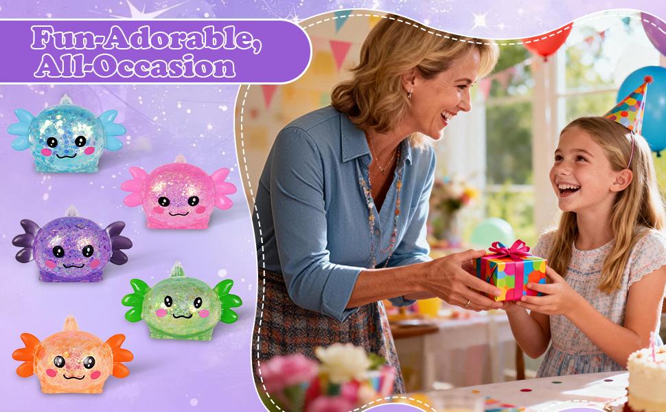 2026 New Axolotl Squishy Toy, Medium Squishy Axolotl Squeeze Toy, Soft Slow Rising Stress Relief Toy, Sensory Fidget Toys Squishy for Anxiety for Kids Youth Adults 2026 New Axolotl Squishy Toy, Medium Squishy Axolotl Squeeze Toy, Soft Slow Rising Stress Relief Toy, Sensory Fidget Toys Squishy for Anxiety for Kids Youth Adults