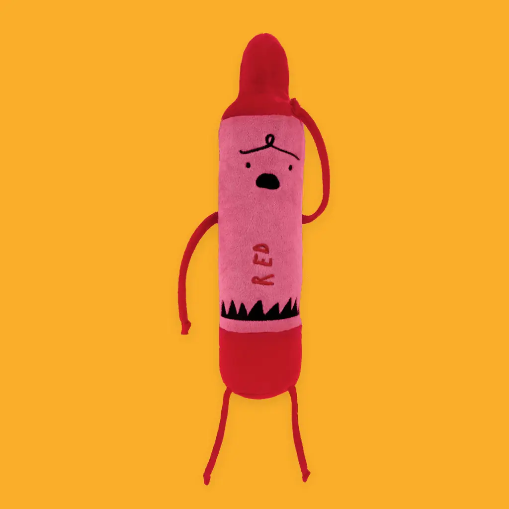 The Day the Crayons Quit - Red Crayon Plush