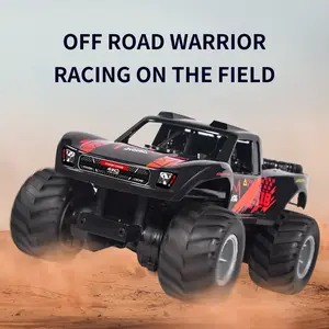 2.4G Remote Control 4WD RC Stunt Car - Waterproof, Amphibious All-Terrain Vehicle with Full Control, Lights, Rock-Climbing & Water-Swimming Capabilities, Kids' Toy Ages 10+ (Includes Cells)