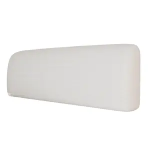 Minimalist Geometric Pattern Soft Pack Bed Headrest Cover, Full Coverage Design Fits Various Bed Heads, Combining Dust-proof Protection with Decorative Concealment Function, Skin-friendly Fabric Provides Comfortable Leaning Experience, Easily Enhances the
