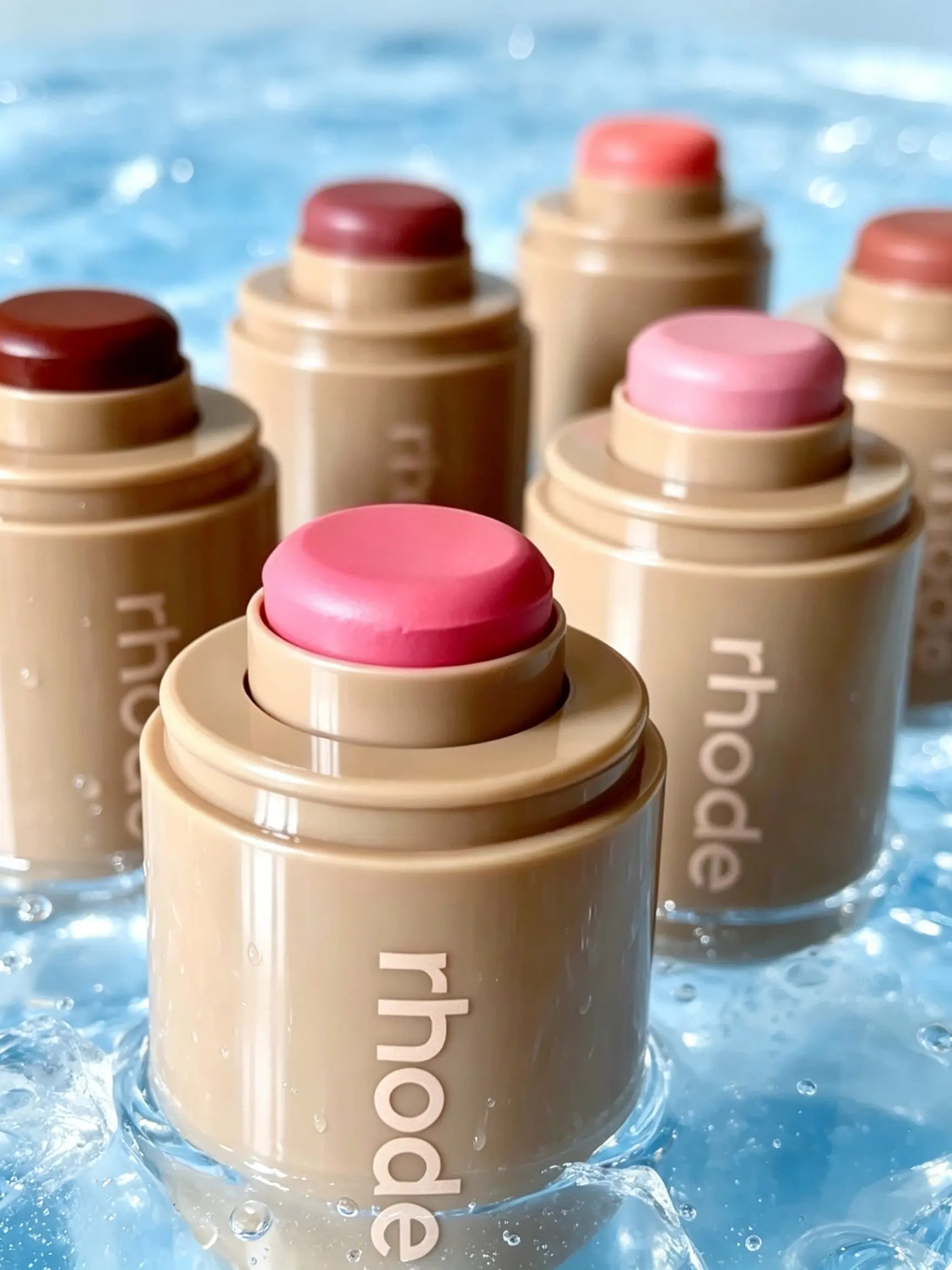 Multi-Use Blush Stick 5.3g Pocket Size Twist Up Cream Blush For Daily Casual & Holiday Makeup