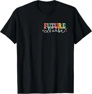 100% Cotton In My Nursing Student Era 2 Sided Future Nurse In Progress T-Shirt