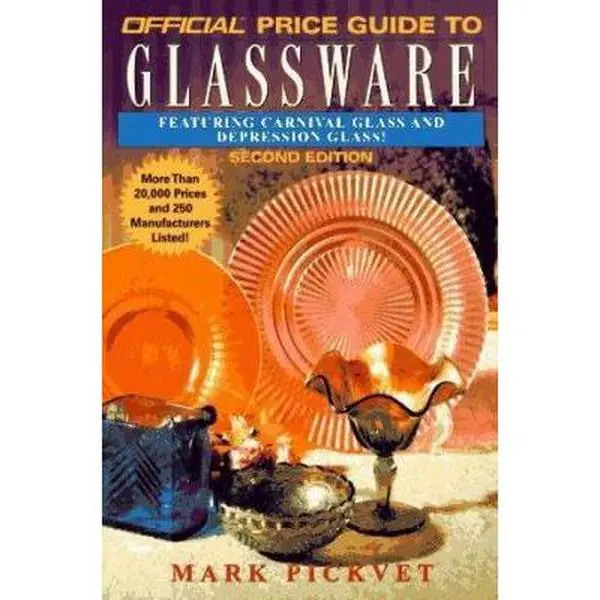 USED-Official Price Guide to Glassware 2nd edition by Mark Pickvet (Paperback)
