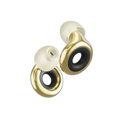 Loop, Experience 2 Plus Earplugs, Live Events & Concerts, 17–20 dB Certified Noise Filtering with Removable Mute, 1 Pair + Case