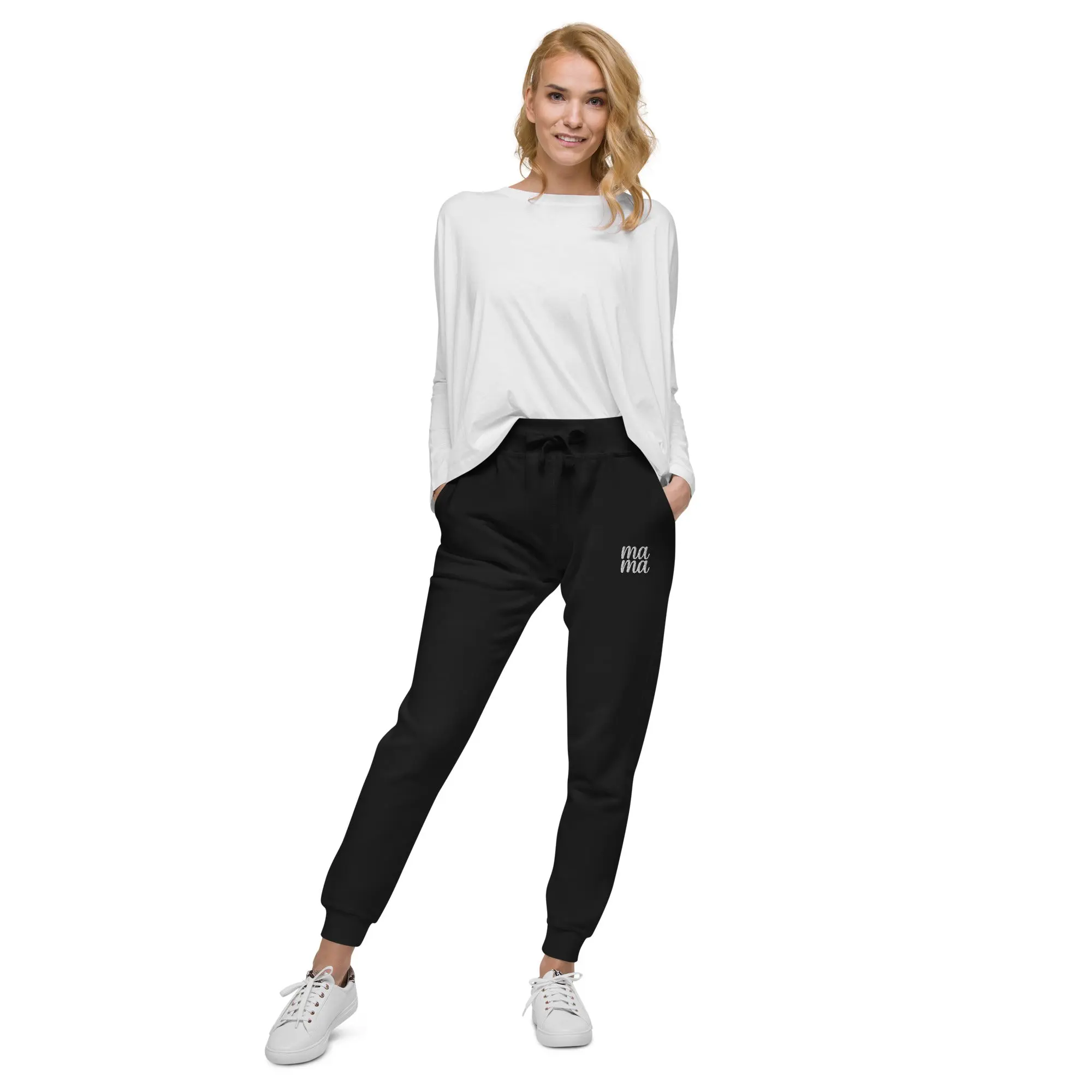 Mama fleece sweatpants