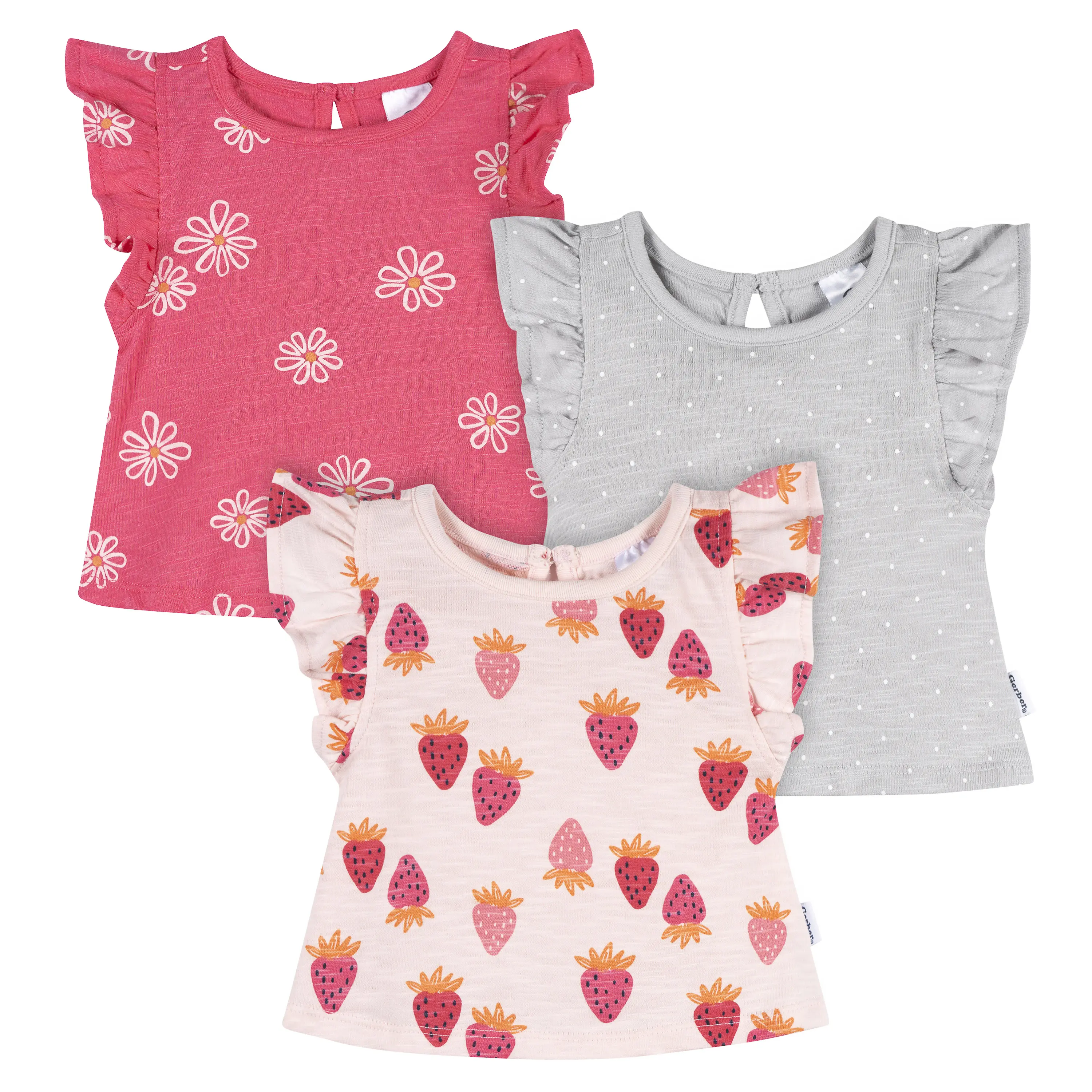 3Pk- Baby Girls Shirts