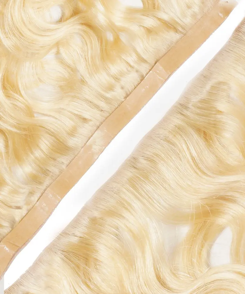 Wavy Seamless Tape In Weft