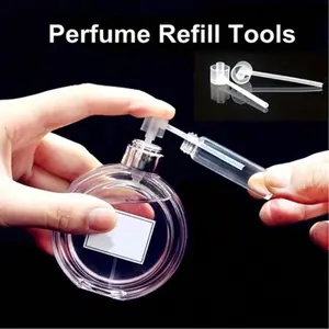 Perfume Refill Tool, Portable Perfume Sprayer Dispenser Tool, Nozzle Perfume Bottle Dispenser Tool, Makeup Cosmetic Storage Cosmetic Pump Dispenser, Makeup