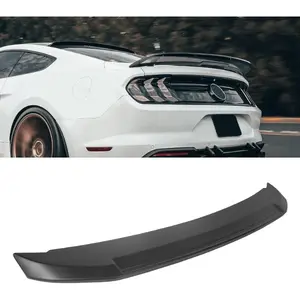 Rear Trunk Spoiler Wing Compatible with 2010-2014 Ford Mustang Coupe Shelby GT500 Style Unpainted Black Car Accessories Rearview Mirror