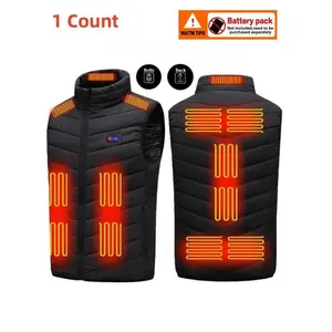 Without Battery Heated Vest for Men and Women, Three Heating Levels, 13 Heated Areas, Ideal for Sports and Outdoor Activities, Perfect Christmas GiftGift