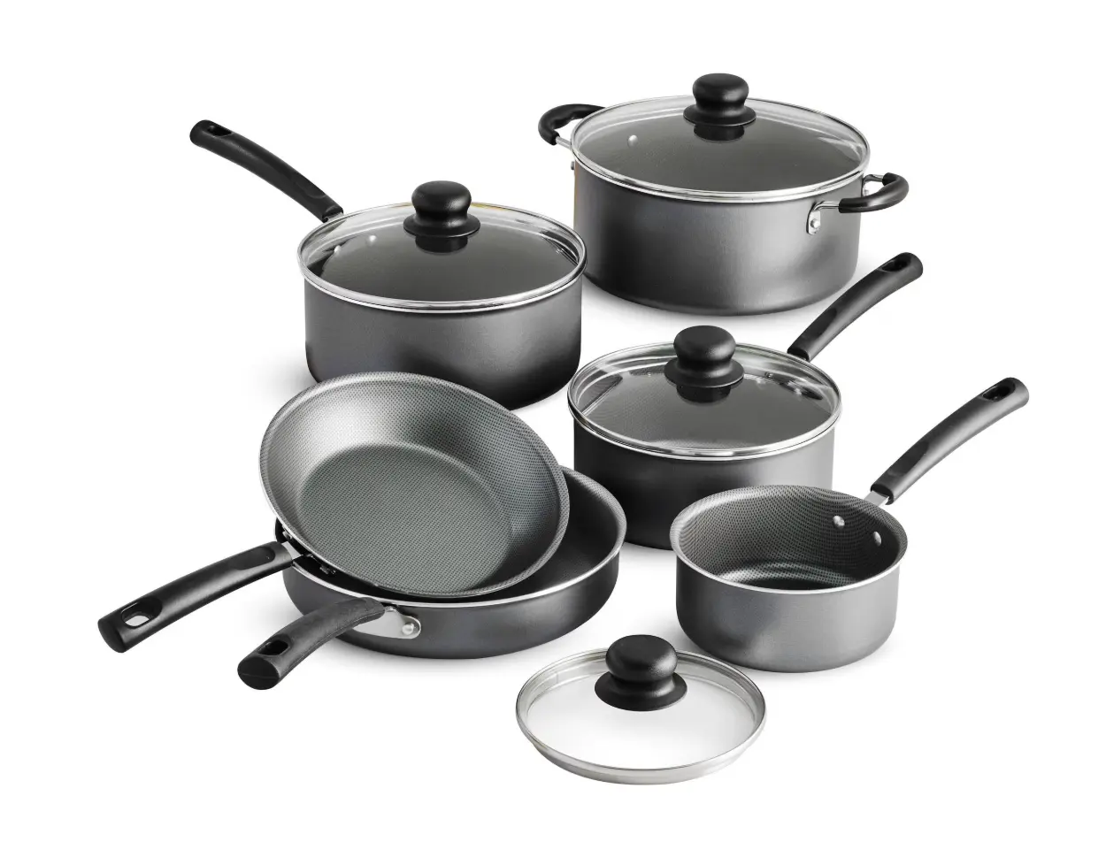 Tramontina Primaware Non-stick Glass Cookware Set, 10-Piece Kitchen Cookware Set