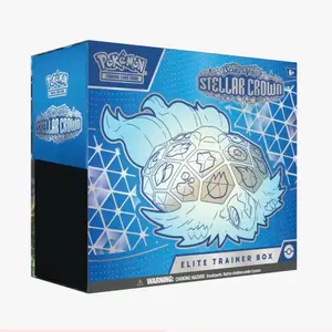 Stellar Crown Elite Trainer Box - Sealed and Ready to Ship trading card