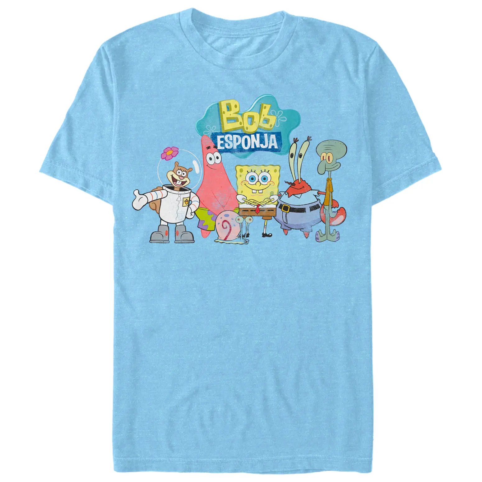 Men's SpongeBob SquarePants Character Group T-Shirt