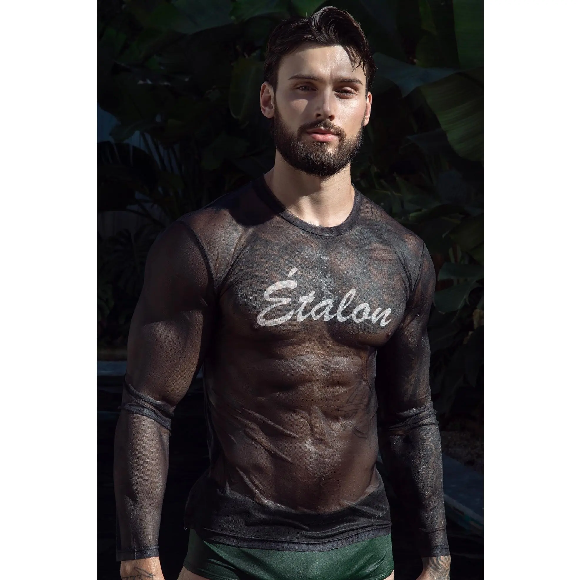 Signature Mesh Long Sleeve