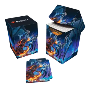 Magic: The Gathering®—FINAL FANTASY™ Bahamut and Ifrit 100+ DECK BOX®