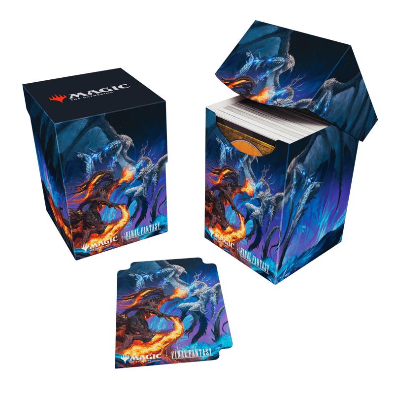 Magic: The Gathering®—FINAL FANTASY™ Bahamut and Ifrit 100+ DECK BOX®