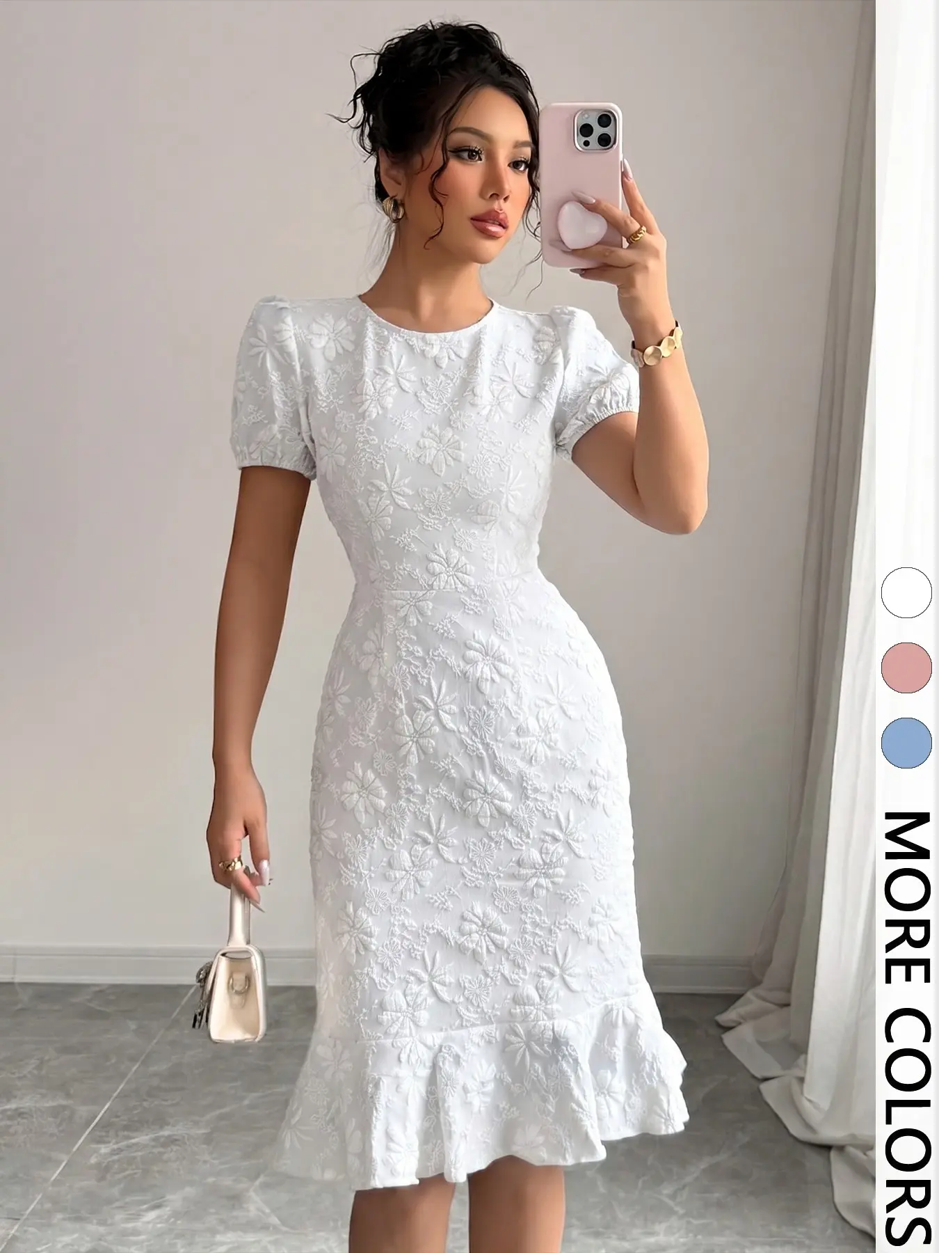 debutante ivory moire satin midi dress - TikTok Shop debutante ivory moire satin midi dress - TikTok Shop