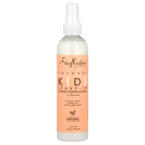 SheaMoisture Kids, Leave-In Conditioning Milk with Shea Butter, Thick, Curly Hair, Coconut & Hibiscus, 8 fl oz (237 ml)