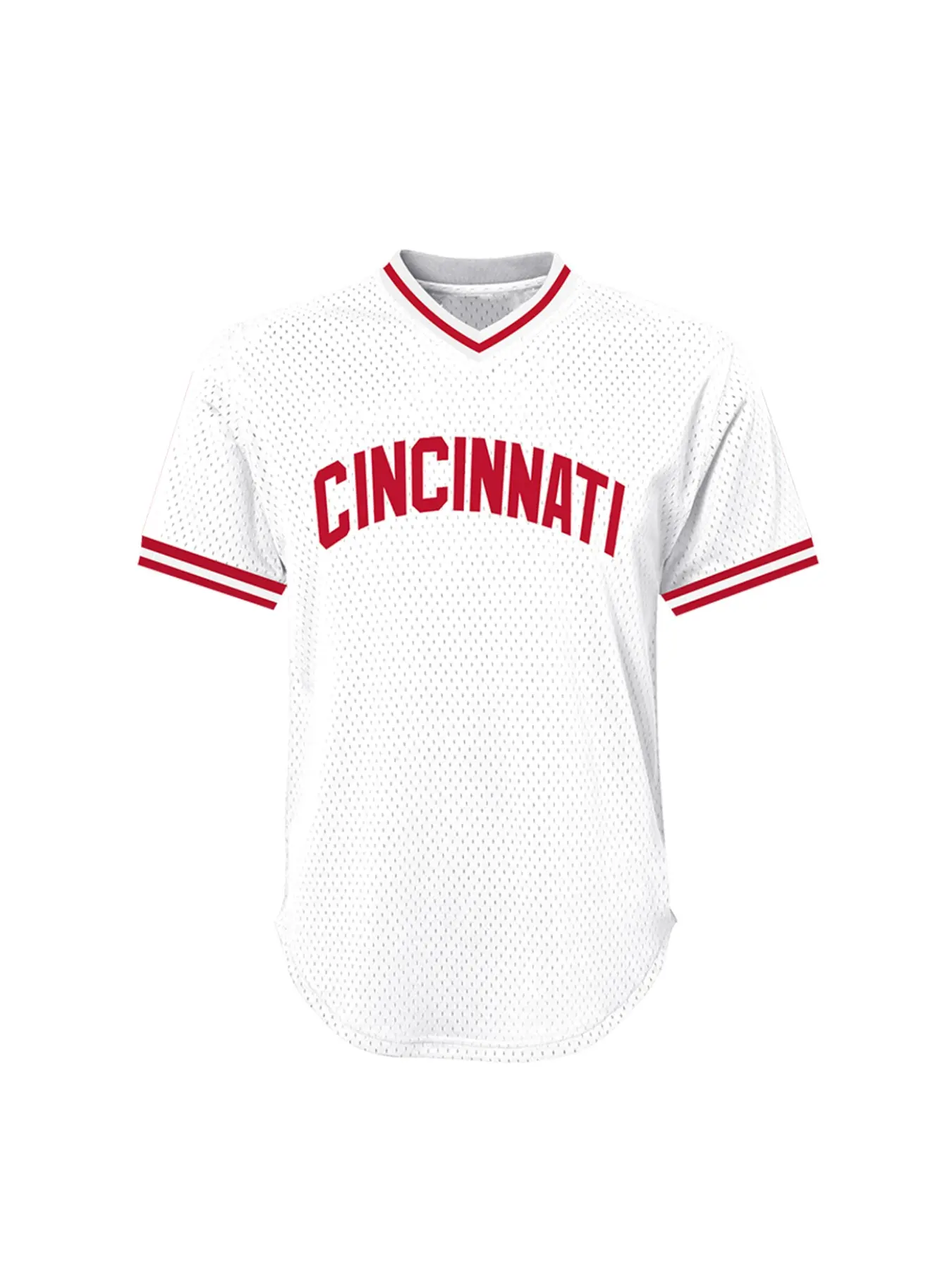 Men's Baseball Jersey 5 Embroidered Casual Sports Jersey Training T-Shirt, Sporty V-Neck Short Sleeve, Loose-Fitting Long Clothing, Jersey Tee